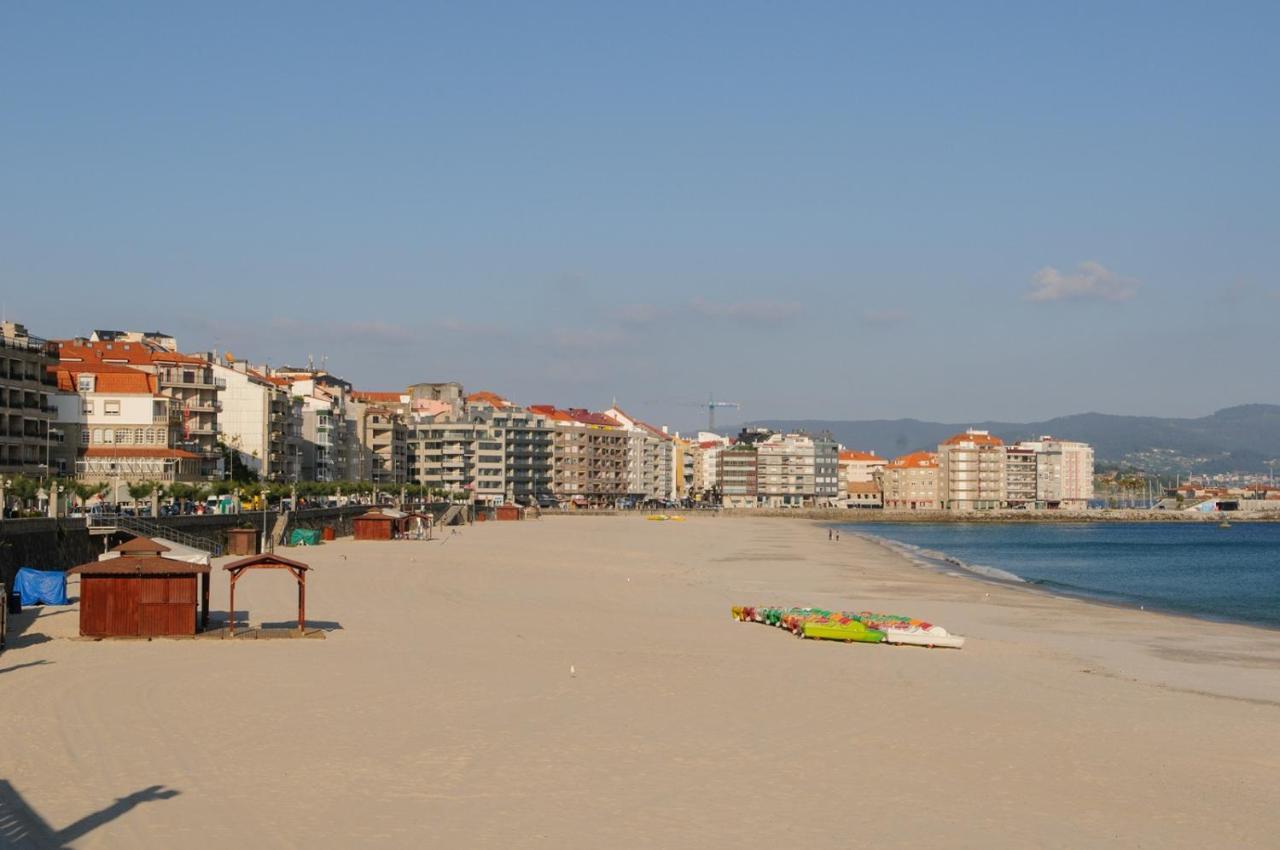 apartamento centro sanxenxo con parking gratis Esterno foto