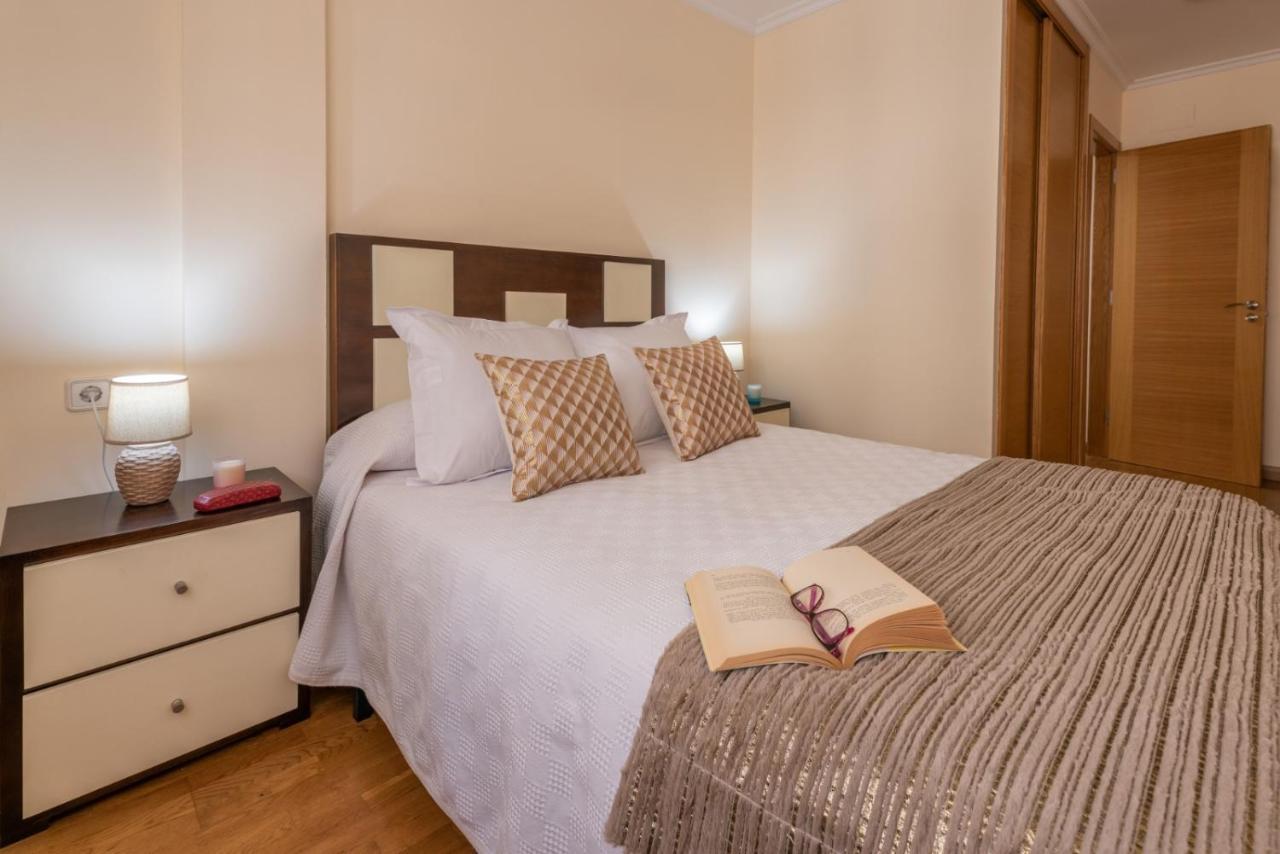 apartamento centro sanxenxo con parking gratis Esterno foto
