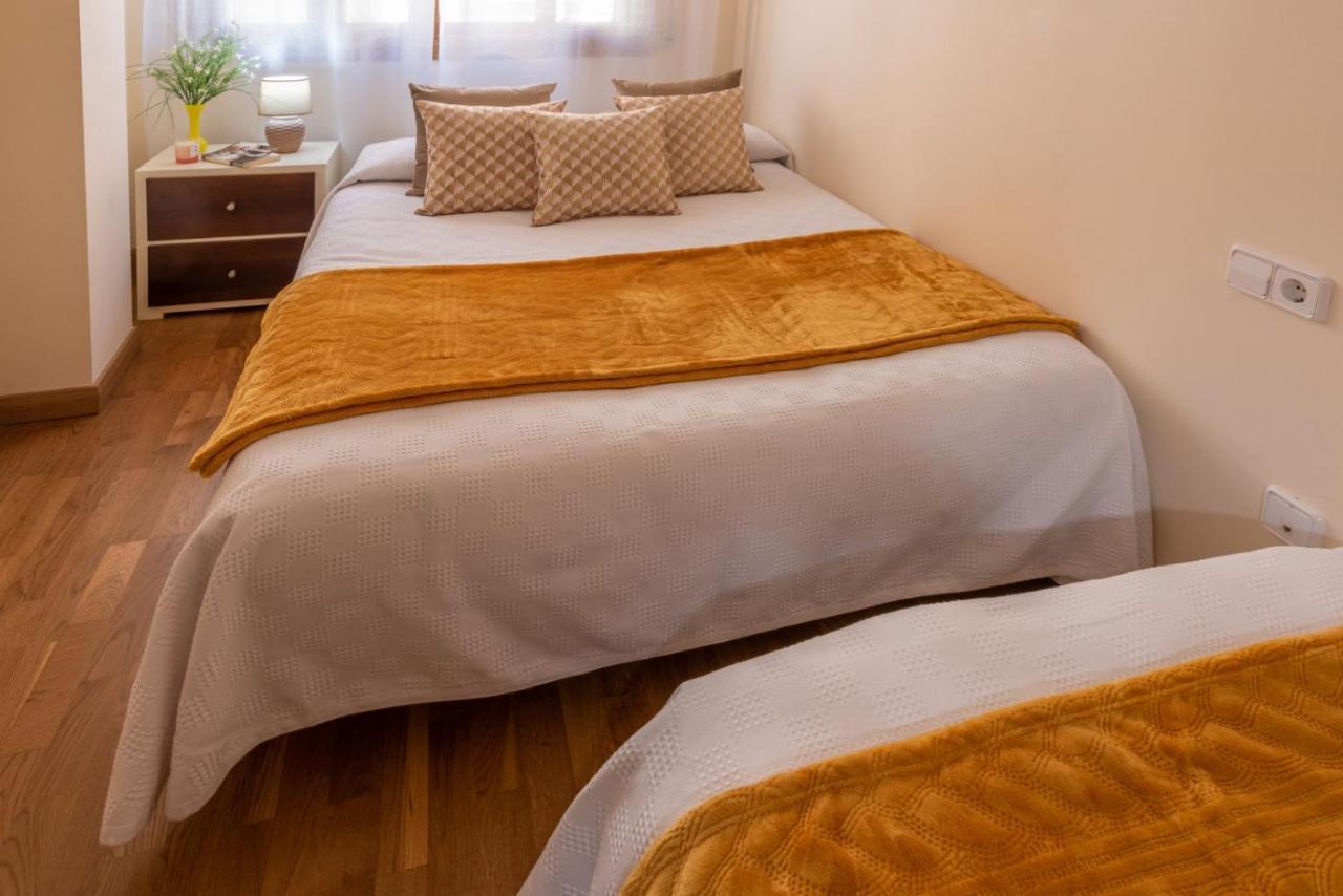 apartamento centro sanxenxo con parking gratis Esterno foto