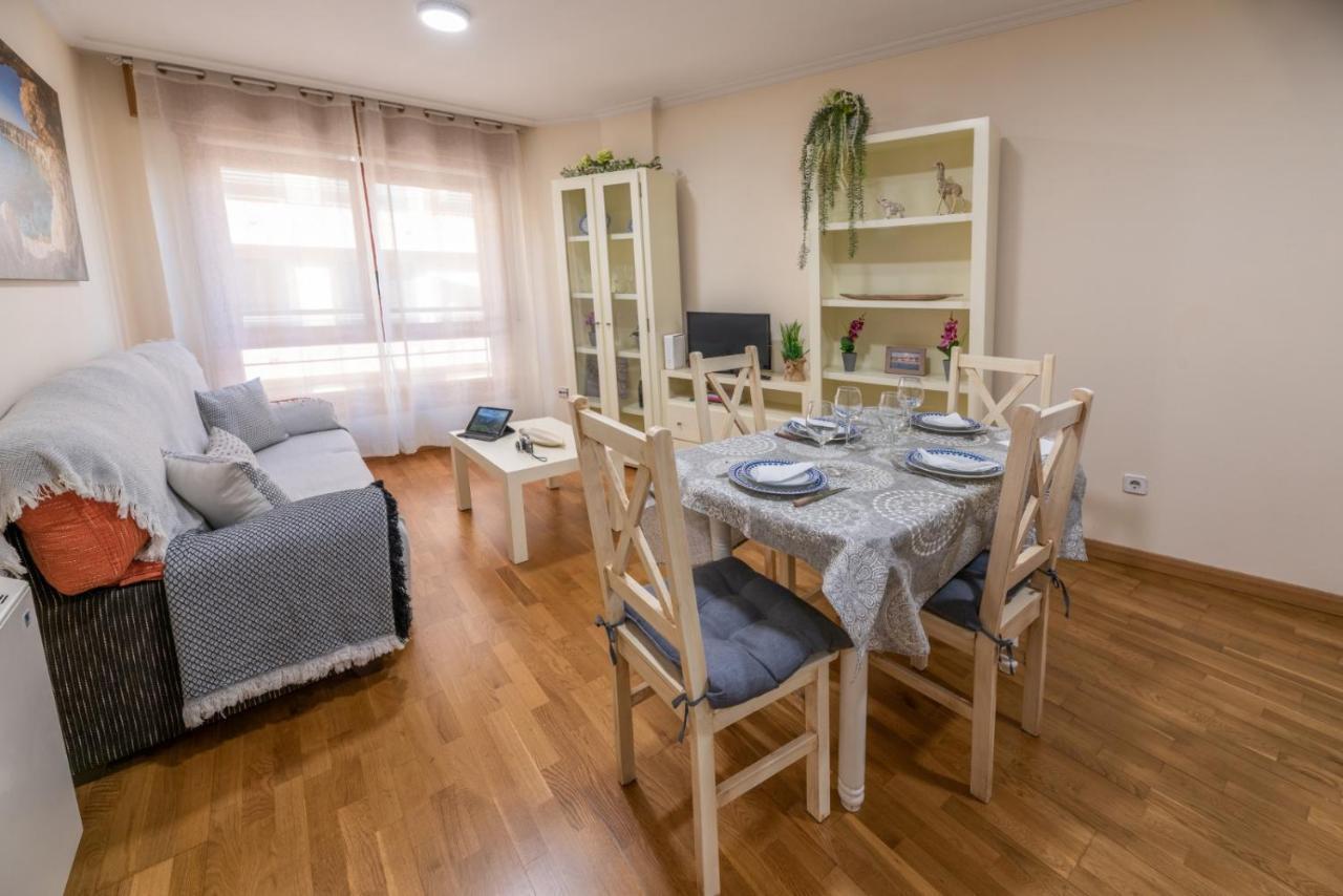 apartamento centro sanxenxo con parking gratis Esterno foto