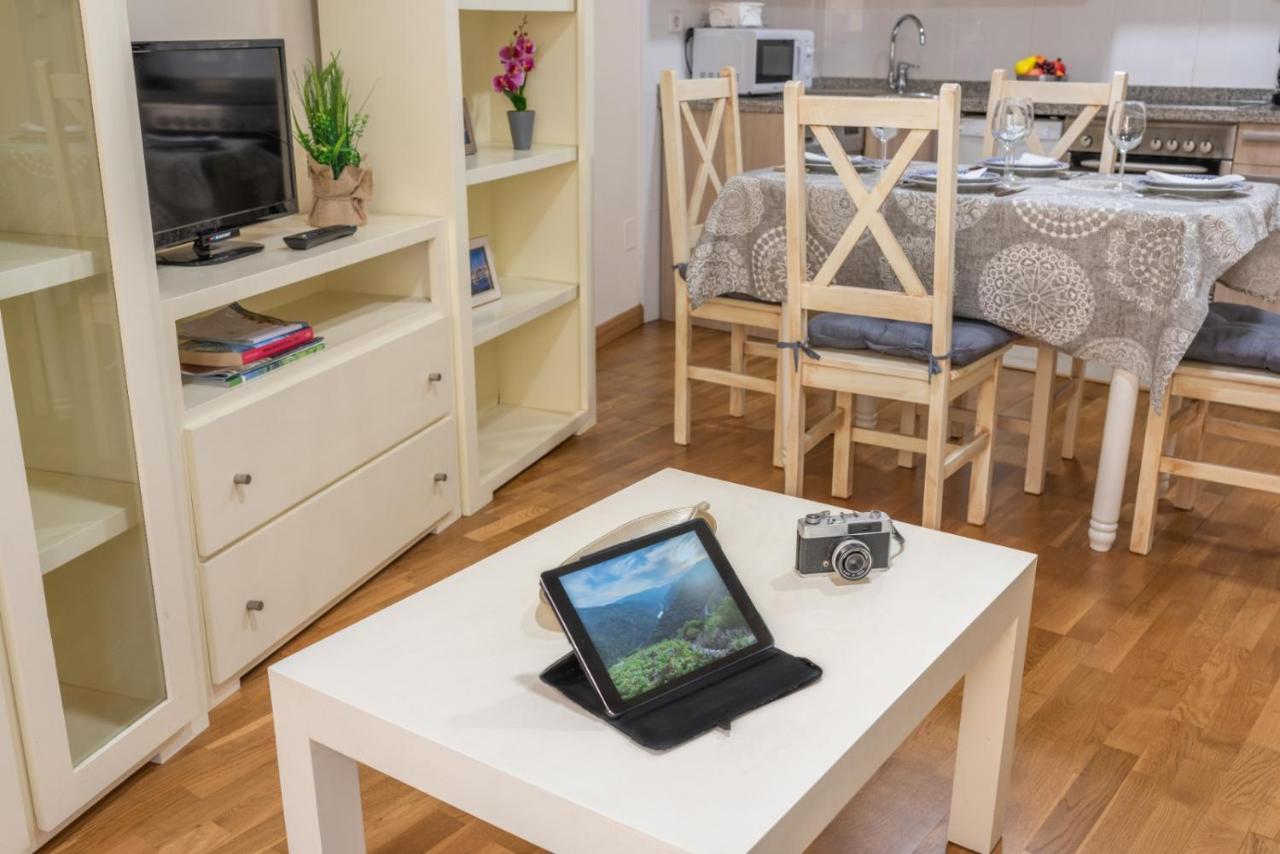 apartamento centro sanxenxo con parking gratis Esterno foto