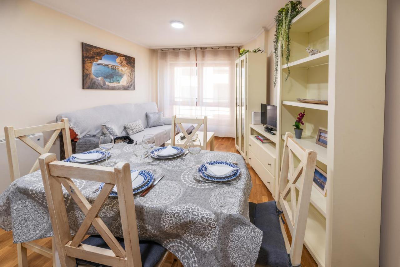 apartamento centro sanxenxo con parking gratis Esterno foto